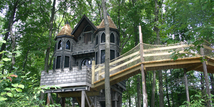The Amazing Castle Tree House