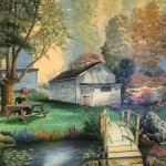 Duane Webb
'Back by the Pond'
oil on canvas
18 X 24
$1200