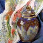 Recipient of the Interiors by J & O Award -

Helen Thorne-Embroidered Cloth
Pastel on paper
$595