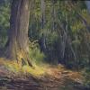 Paul Seymour 'The Enchanted Tree' oil on panel $575