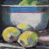 Alan Rauch 'Lemons in a Bowl' acrylic 700