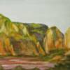 "Sedona in Color", Marianne Krizner; watercolor - $150