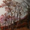 Annette Ballow - Foggy Mountain Hillside - acrylic