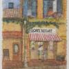 Jeanne Wagle _ Cafe Beignet_ Watercolor Batik