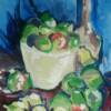 Kerasiotis-Nelson, Martha
White Bowl Green Limes
White canvas paper/acrylic
$250 
