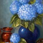 Daan Helsel - Blue Hydrangea