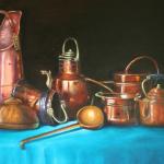 COPPER  THINGS  HJS  21 X36  $ 4500.00