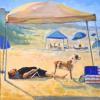 Jaime Helbig - Warchdog on the Beach -  Mary F. Lessard AWARD