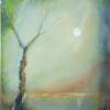 Donna Holdsworth - Moon Shadow - acrylic/mixed media - $125