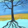 Sandra Grech - Roots - oil - $190
