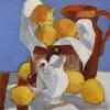 Gillian Hurt - Lemon Overflow - acrylic - $125