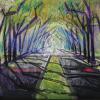 Alan Rauch - Lazerne Street - acrylic on canvas - $600