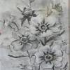 Mary Wiley Lewis - Phlox - charcoal - $350