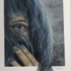 Shelley Poli - Blue eyed girl - watercolor - $275