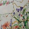 Carole Cecere 'Wildflowers' watercolor