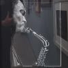 Shelley Poi 'The Jazz Player' pastel on black sandpaper