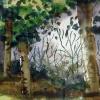 Forest Light, Watercolor, $110
 by Edward Kale