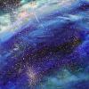Joanne Mekis, The Divine Dance: Nebula, acrylic