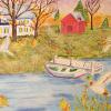 Betty Cernansky, Autumn Stillness, oil on canvas - $100